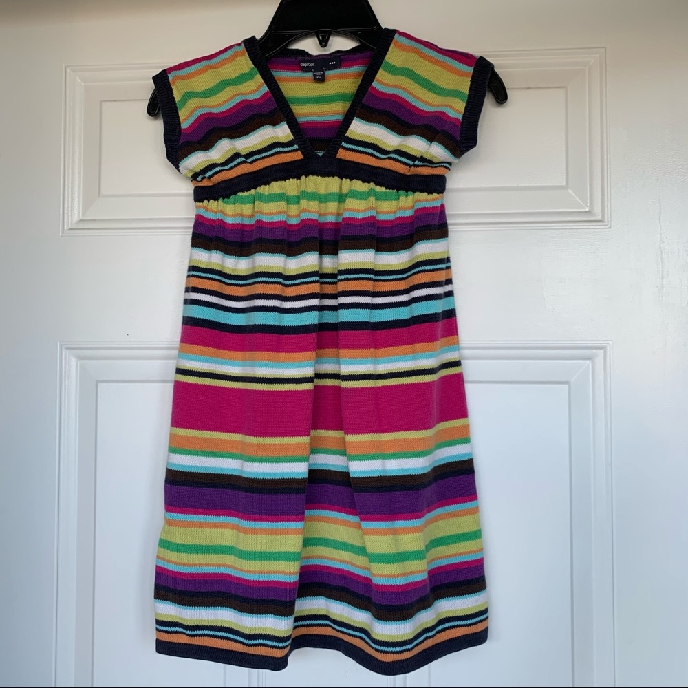 •Gap Kids• Striped Sweater Dress - Size Small(6-7)